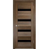 Межкомнатная дверь Сицилия 12 (Черный триплекс)