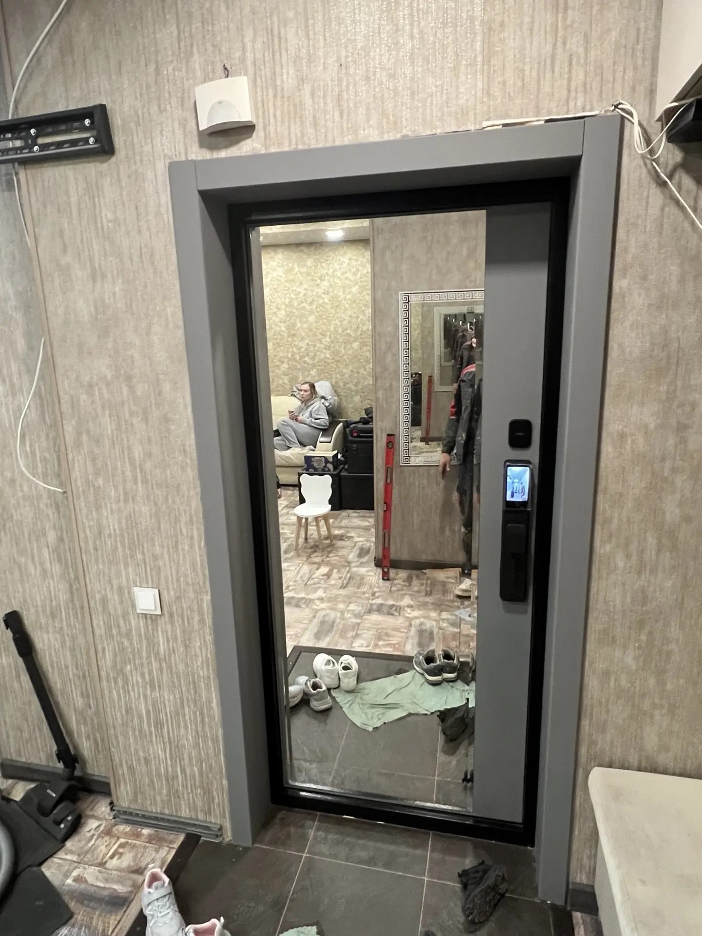 Установка двери Door Strong — работа 38